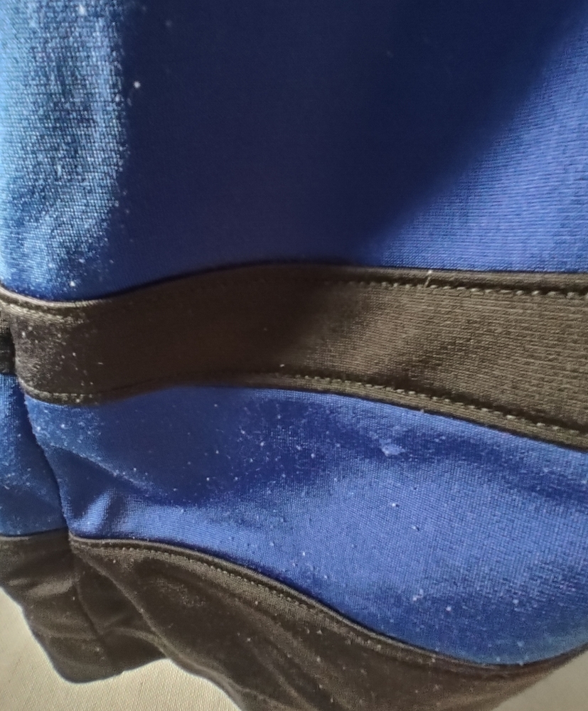 Adidas Black and Blue Hooded Jacket - Picture 11 of 12